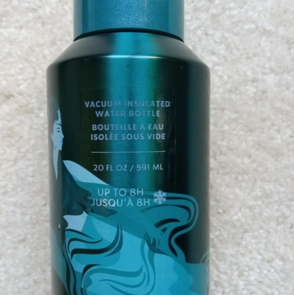 Starbucks Spring 2023 teal mermaid vacuum insulated 20 oz water bottle NWT